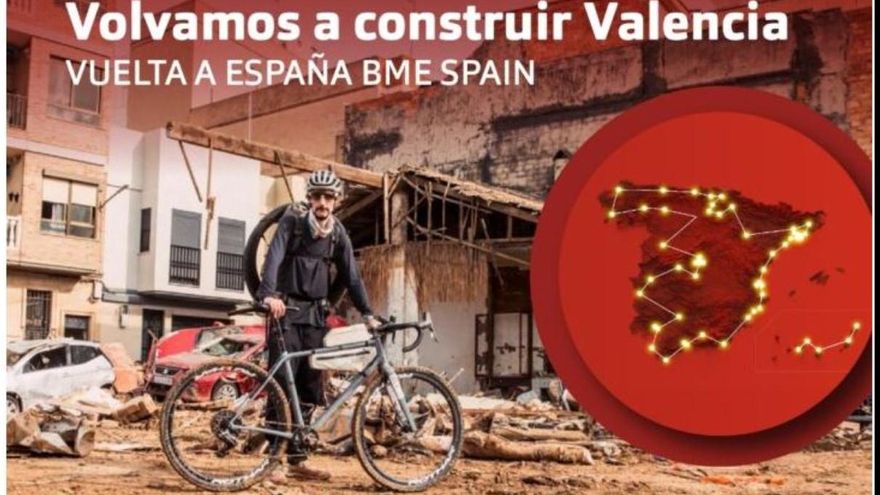 Decoplack Paiporta, punto de salida de la Vuelta a España solidaria de BME Group Spain