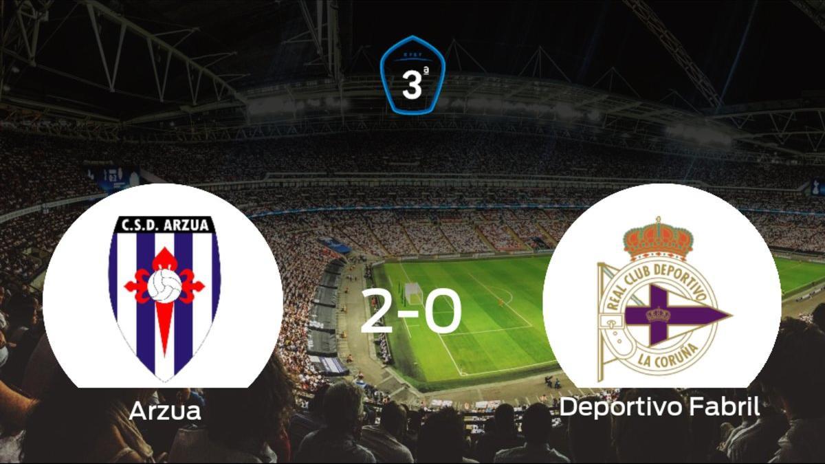 Los tres puntos se quedan en casa: CSD Arzua 2-0 Deportivo Fabril