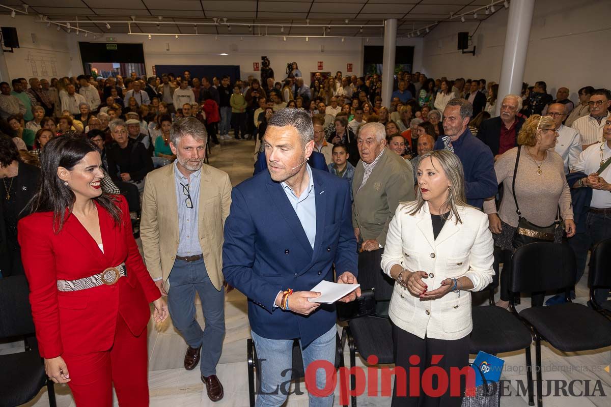 Elecciones 28M: Presentación de la lista del PP en Caravaca