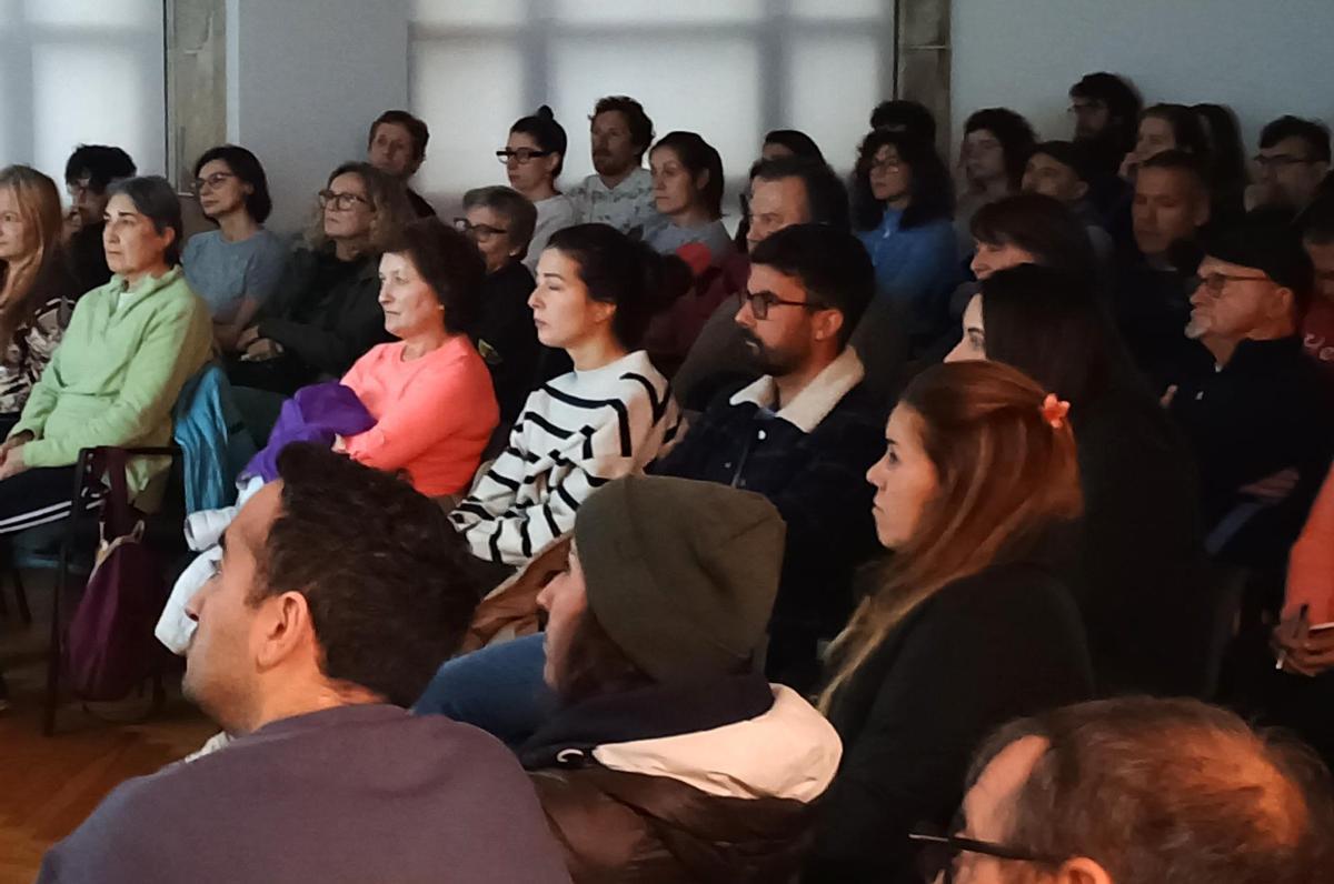 Asistentes á xornada formativa celebrada en Noia.