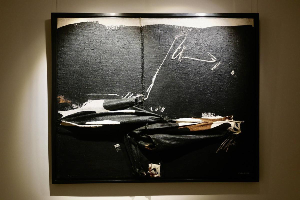 "Pez Abisal", de Manuel Millares.