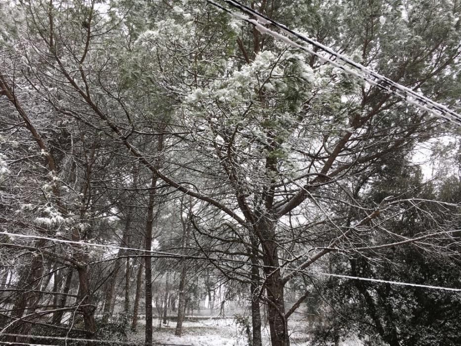 Nevades a Girona