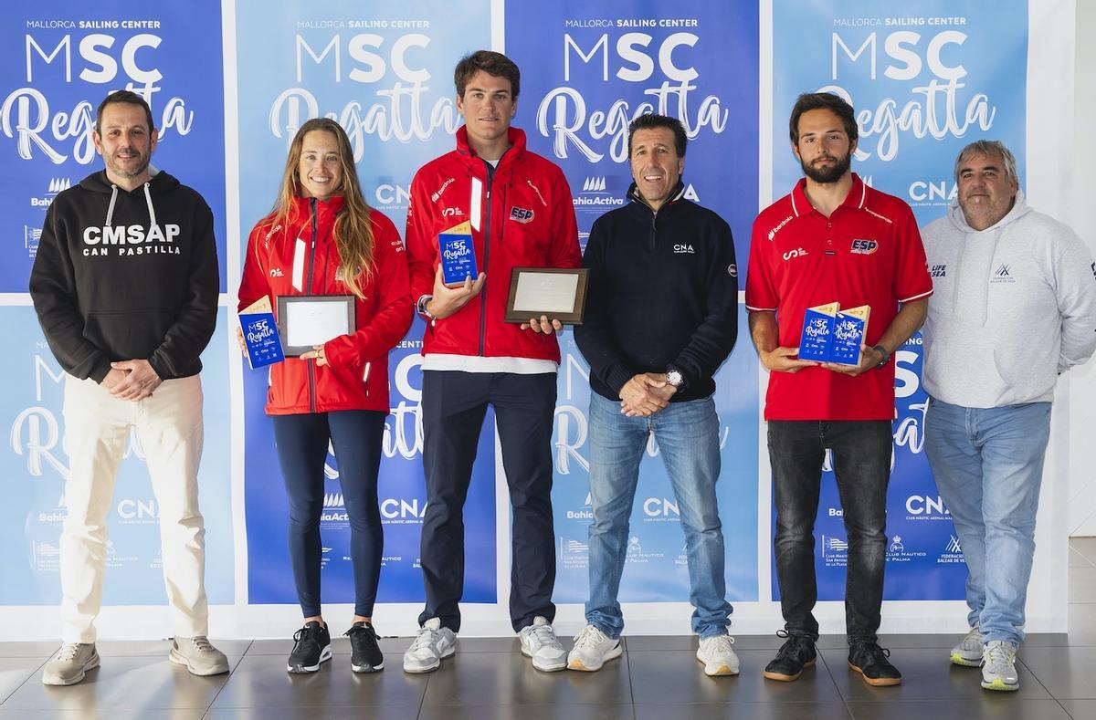 Joan Cardona y Nicole Van der Velden, campeones de la Copa de España de Nacra 17.
