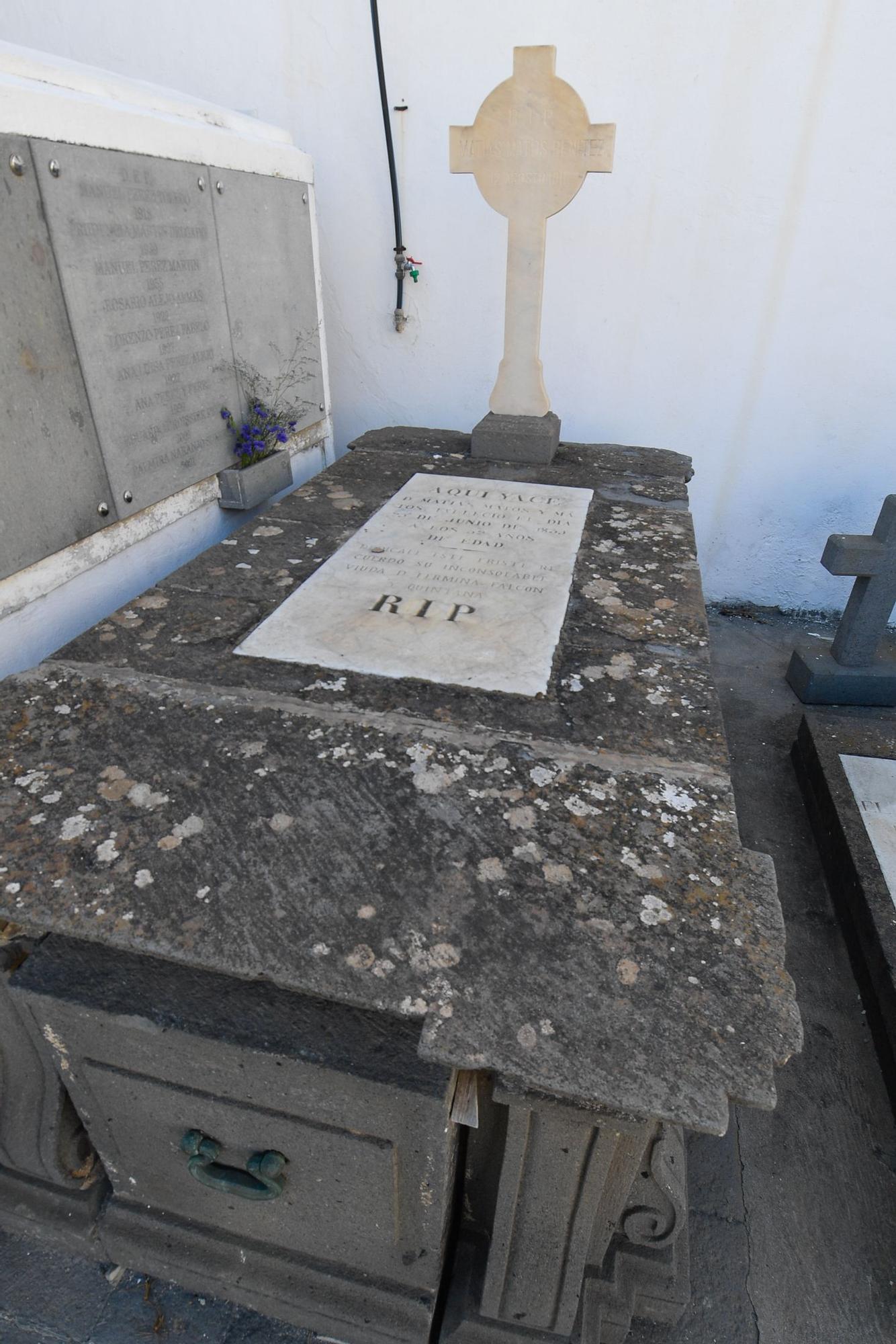 El cementerio de Las Palmas, testigo de las epidemias históricas en Gran Canaria.