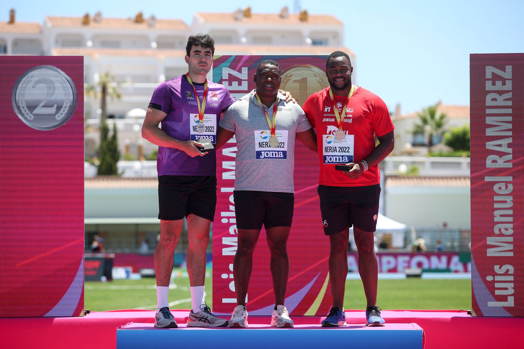 El campeonato nacional de atletismo de Nerja, en imágenes