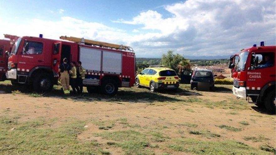 Set ambulàncies del SEM i bombers s&#039;han traslladat al lloc.