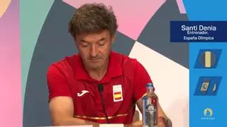 Santi Denia, en la previa de la final olímpica: "Que no se haya ganado el oro desde Barcelona 92 es una ilusión más"