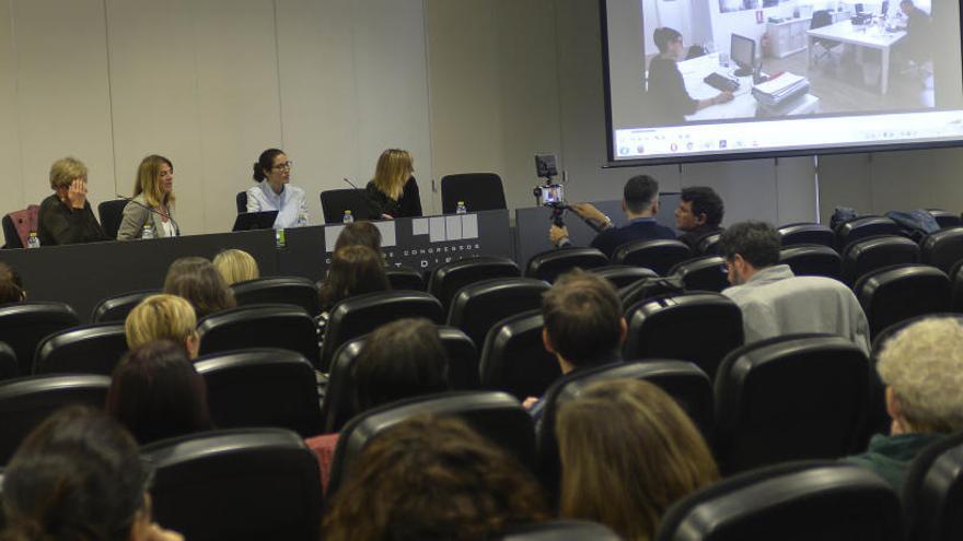 Un instante de la jornada celebrada esta mañana en el Centro de Congresos