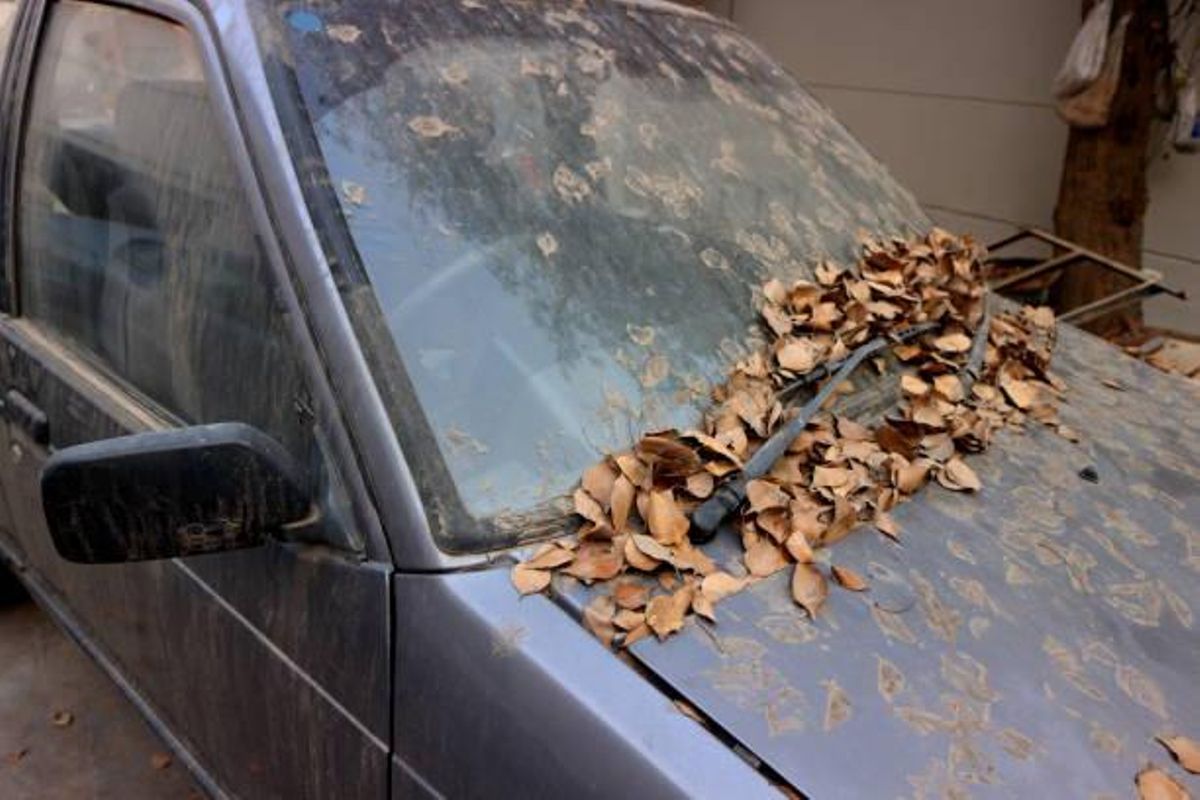 Coche sucio
