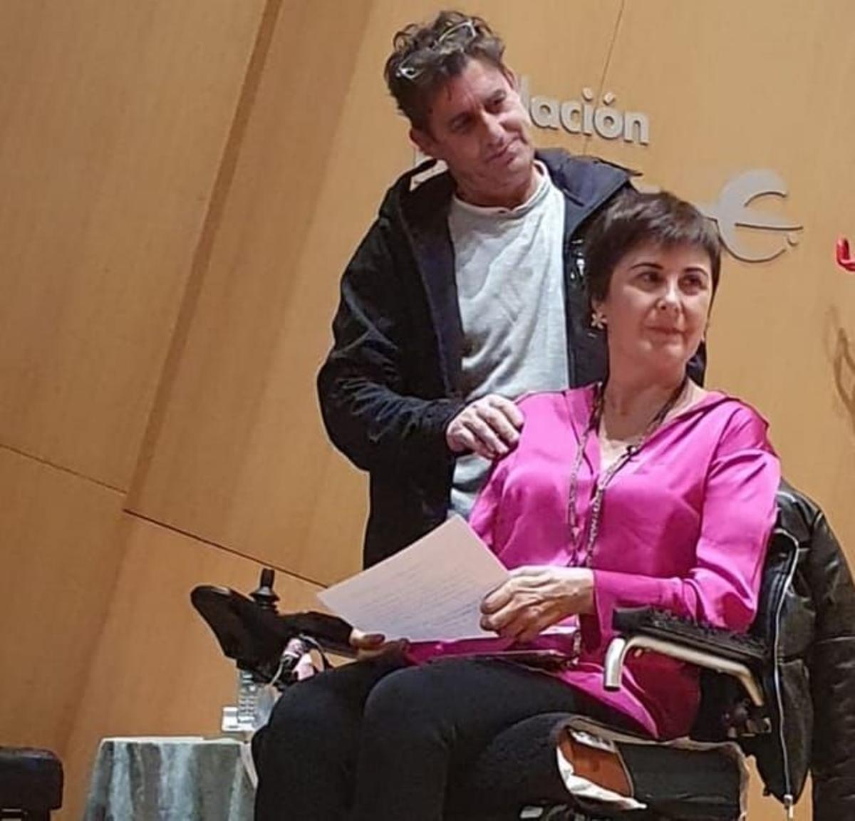 Olga Mélida, presidenta de Araela, la asociación que agrupa a los enfermos en Aragón.