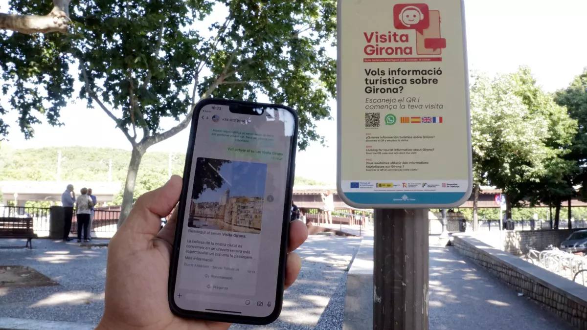 Vídeo | Girona crea un xat amb intel·ligència artificial perquè els turistes s'informin sobre monuments, hotels i restaurants