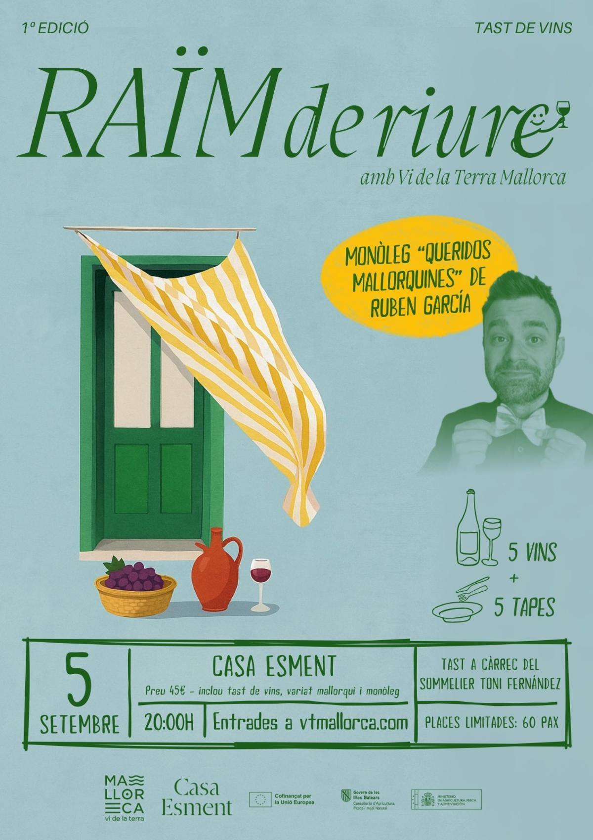 Cartel promocional de 'Raïm de riure'