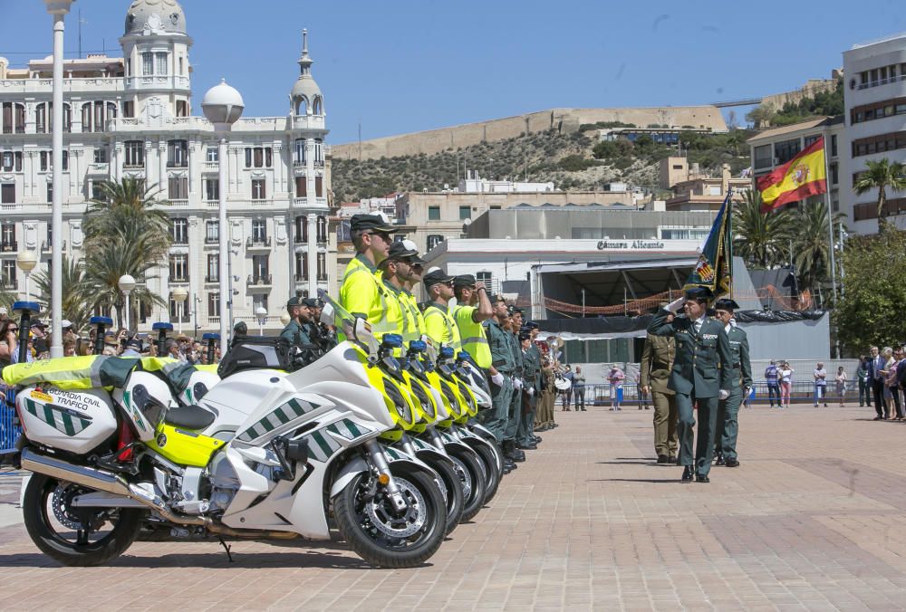 Acto institucional del 175 aniversario de la Guardia Civil en Alicante