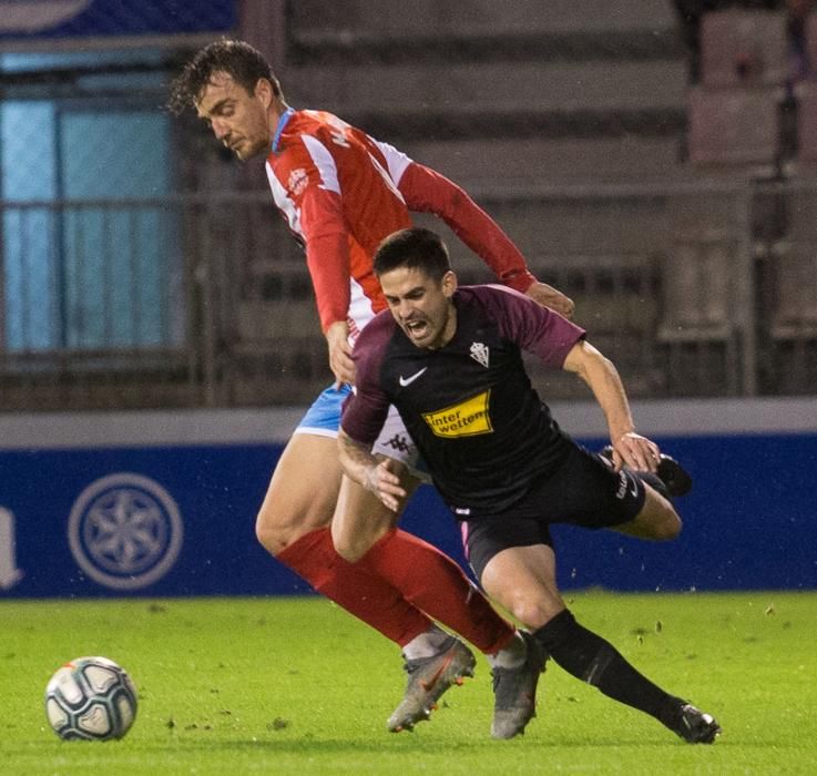 Lugo - Sporting, en imágenes