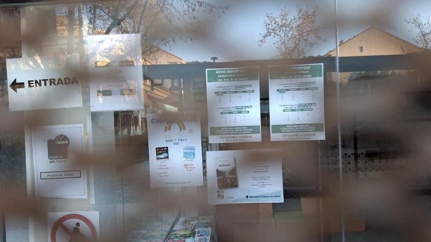 Bibliotecas cerradas por las tardes: Xàbia, al revés del mundo