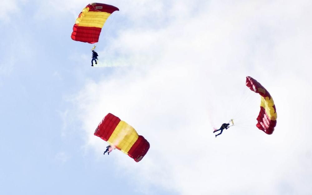 Acto de relevo de mando de la Base Aérea de Alcantarilla