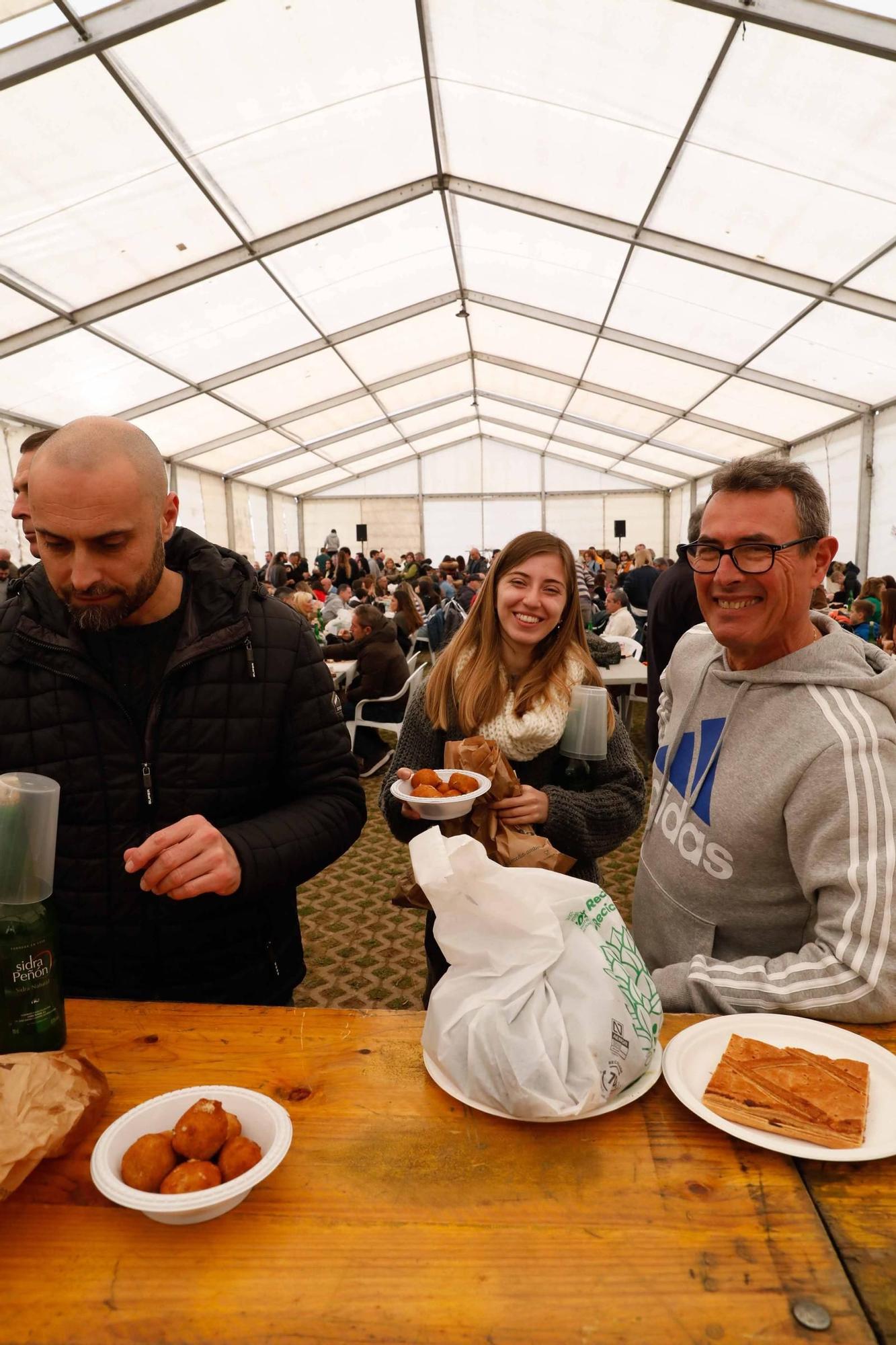 EN IMÁGENES: Así ha sido el festival del oricio de Bañugues