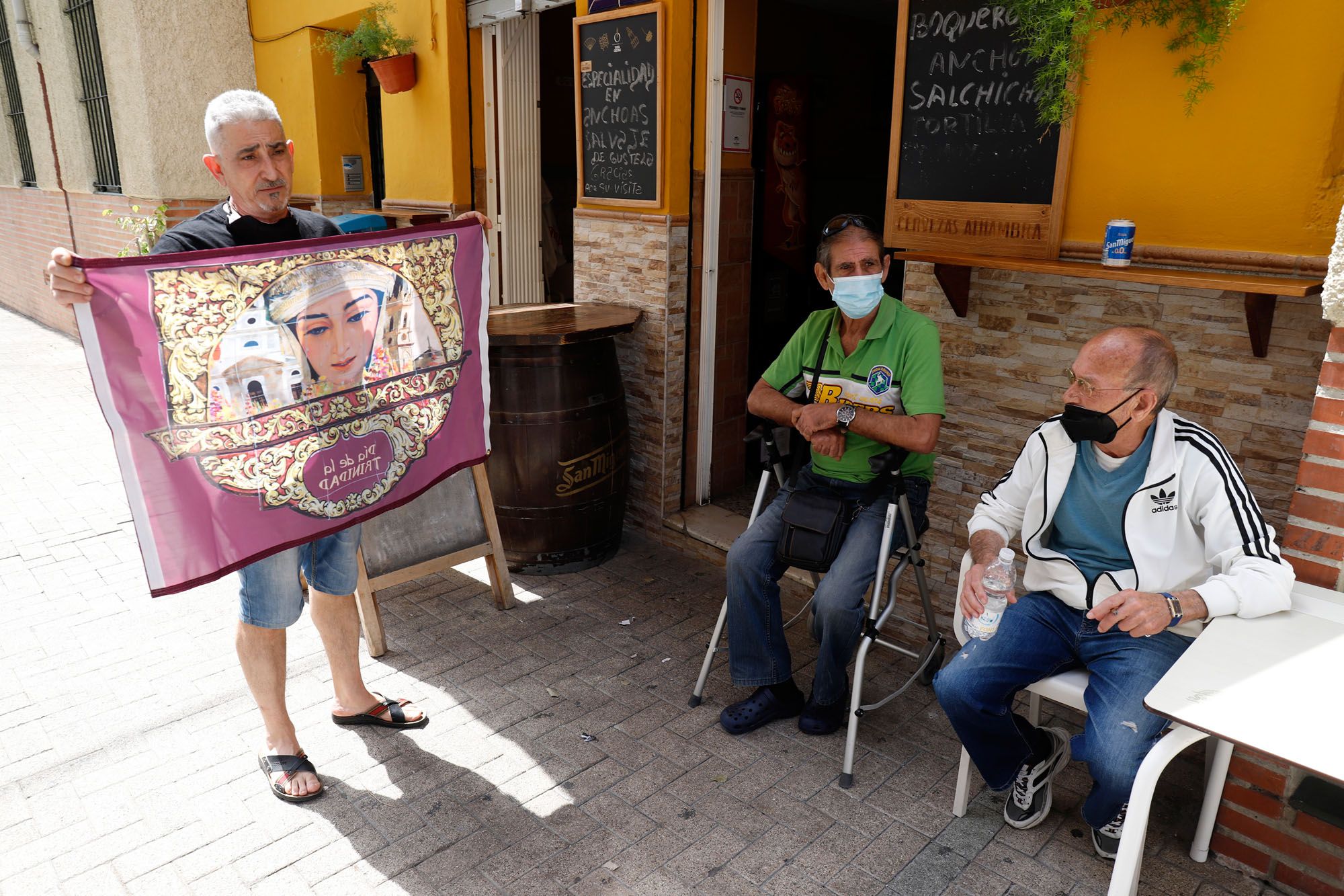 Concurso de balcones del barrio de la Trinidad