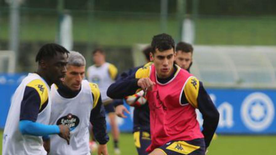 Diego Villares vuelve a entrenarse con el grupo