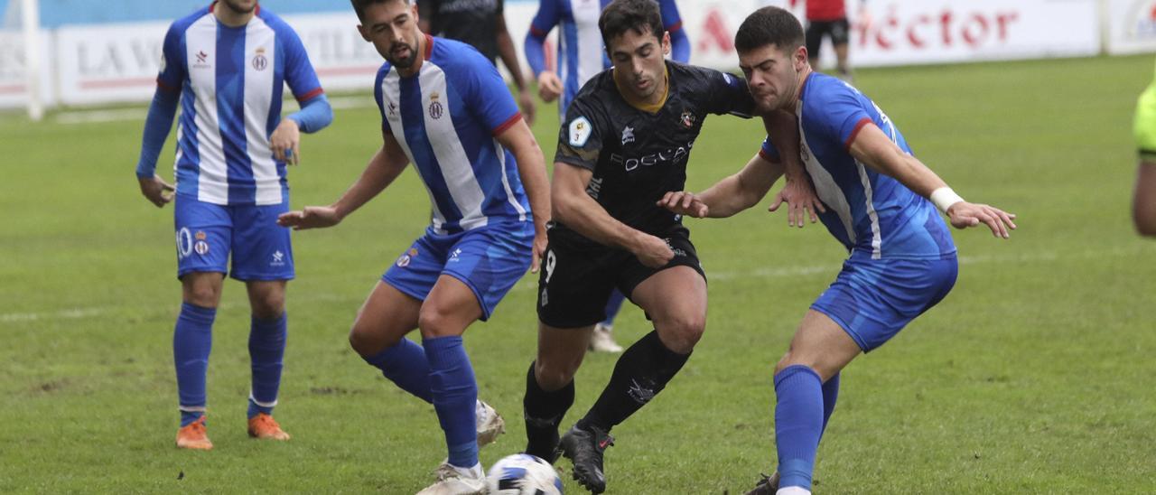 Una acción del Real Avilés-Caudal.