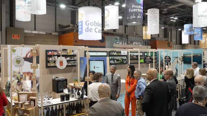 Panorámica del estand de La Gomera en el Salón Gourmets de Madrid.