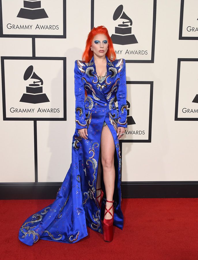 El look de Lady Gaga en los Premios Grammy 2016