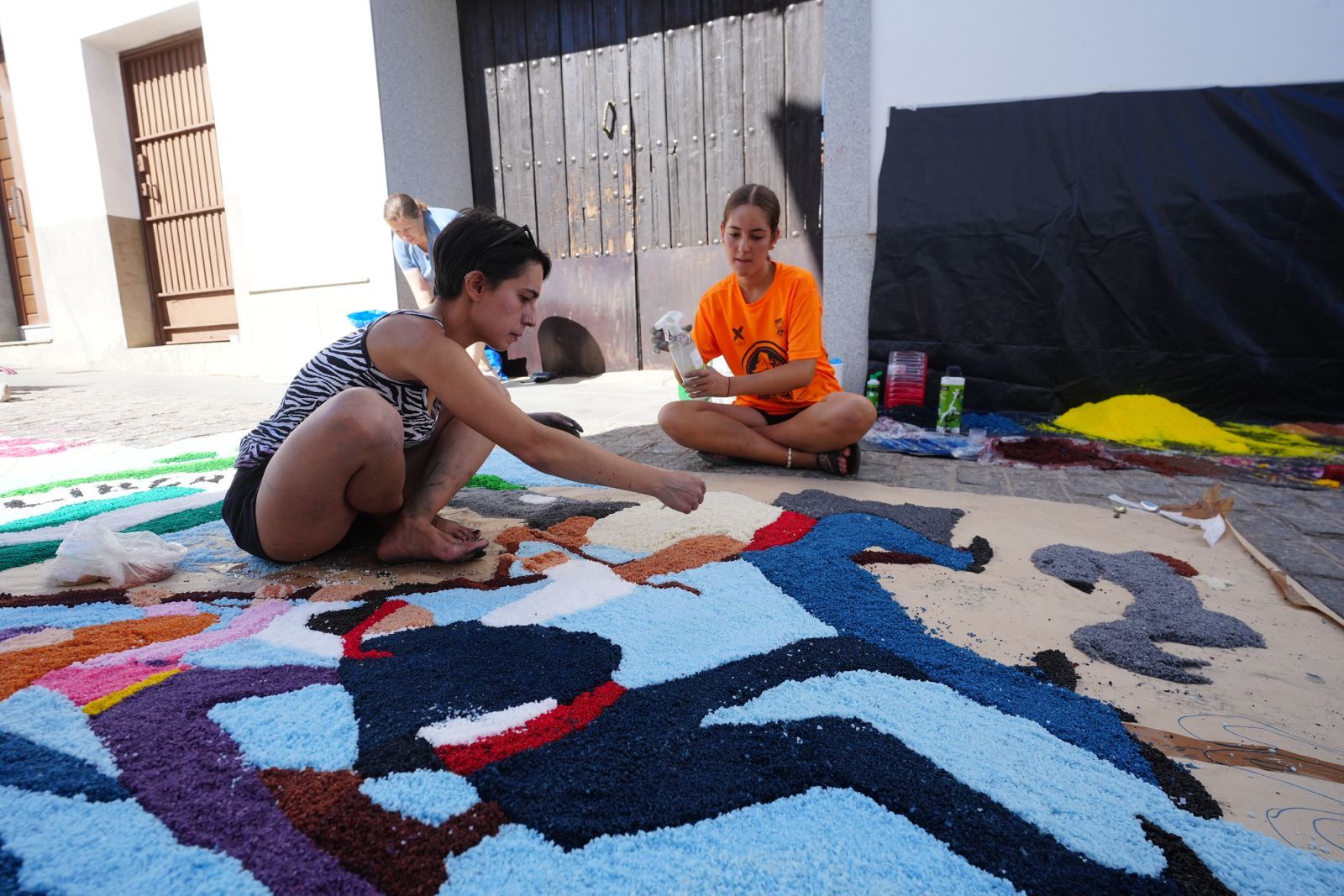 Alfombras de sal en Dos Torres