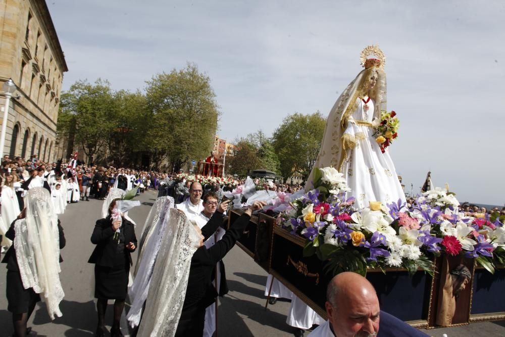 Domingo de Resurrección en Gijón