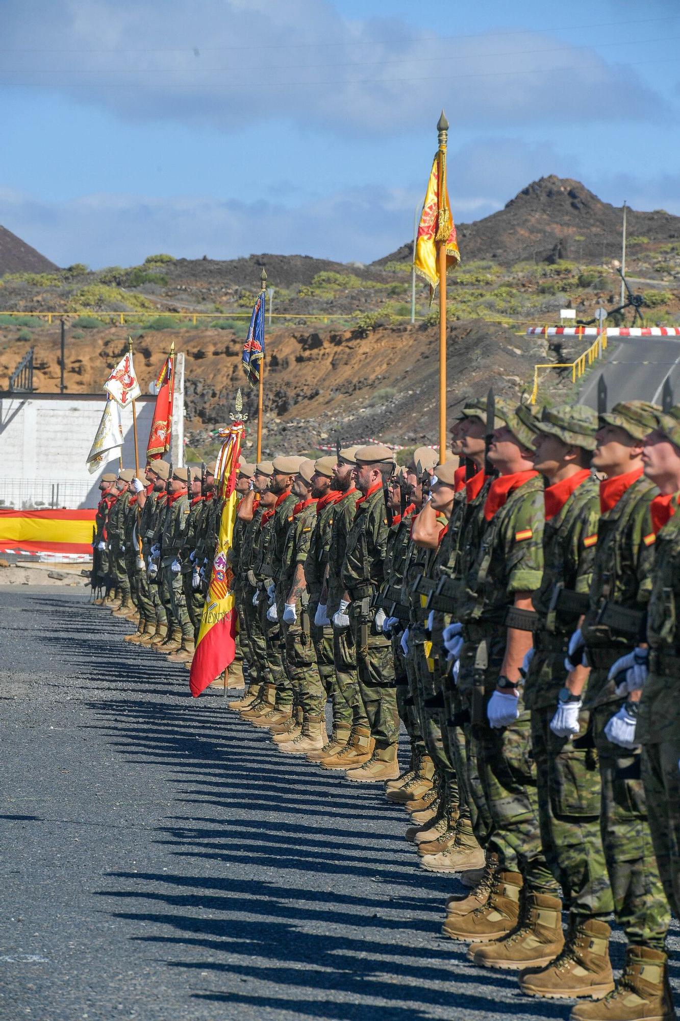 Celebración del día de la patrona de Infantería en Las Palmas de Gran Canaria