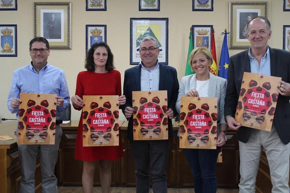 Presentación de la Fiesta de la Castaña en Alcaucín