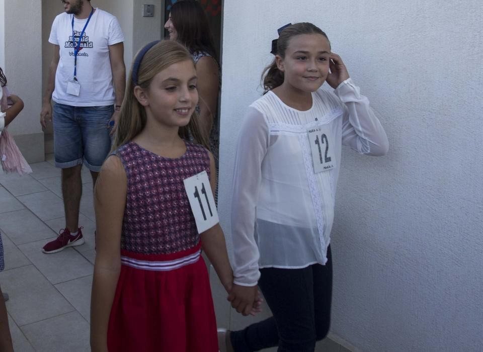 Visita de las candidatas infantiles a la Casa Ronald Mcdonald