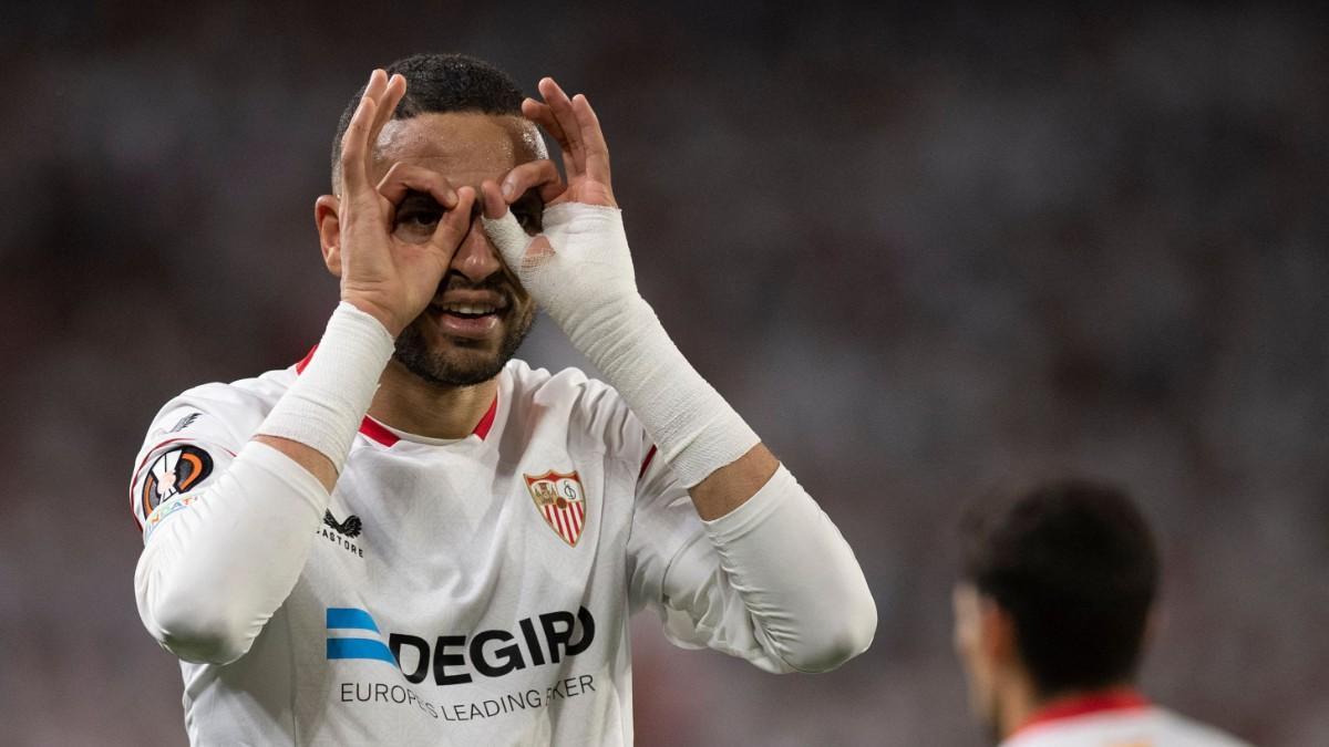 Sevilla - Manchester United: El gol de En-Nesyri