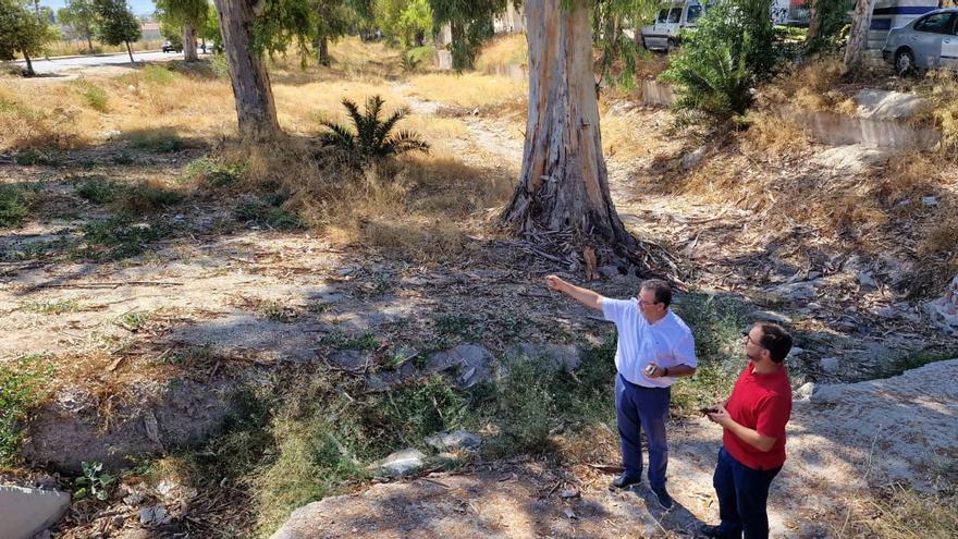 Adelantan la limpieza de las ramblas ante la posibilidad de lluvias torrenciales en Lorca