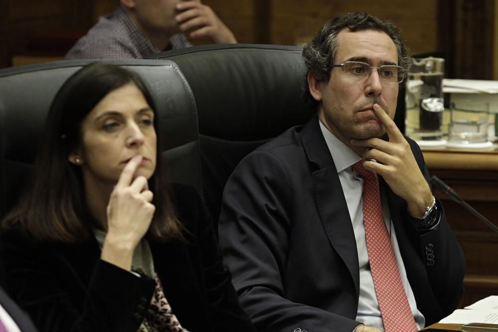 Pleno en el Ayuntamiento de Gijón