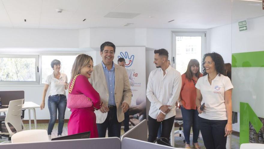 The volunteer house returns after the renovation of the building in the neighborhood of Peru
