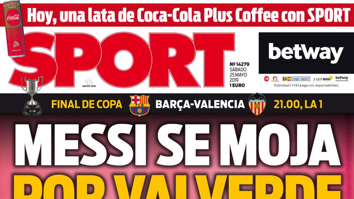 La portada de hoy