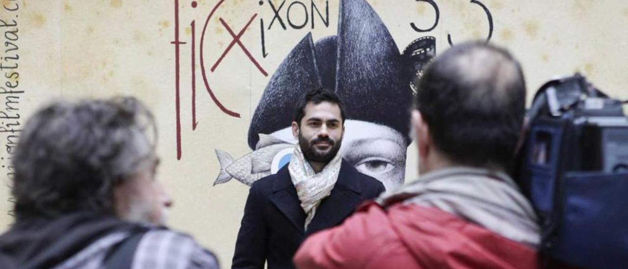 Gabriel Mascaró, ayer, en el gijonés Centro Antiguo Instituto.