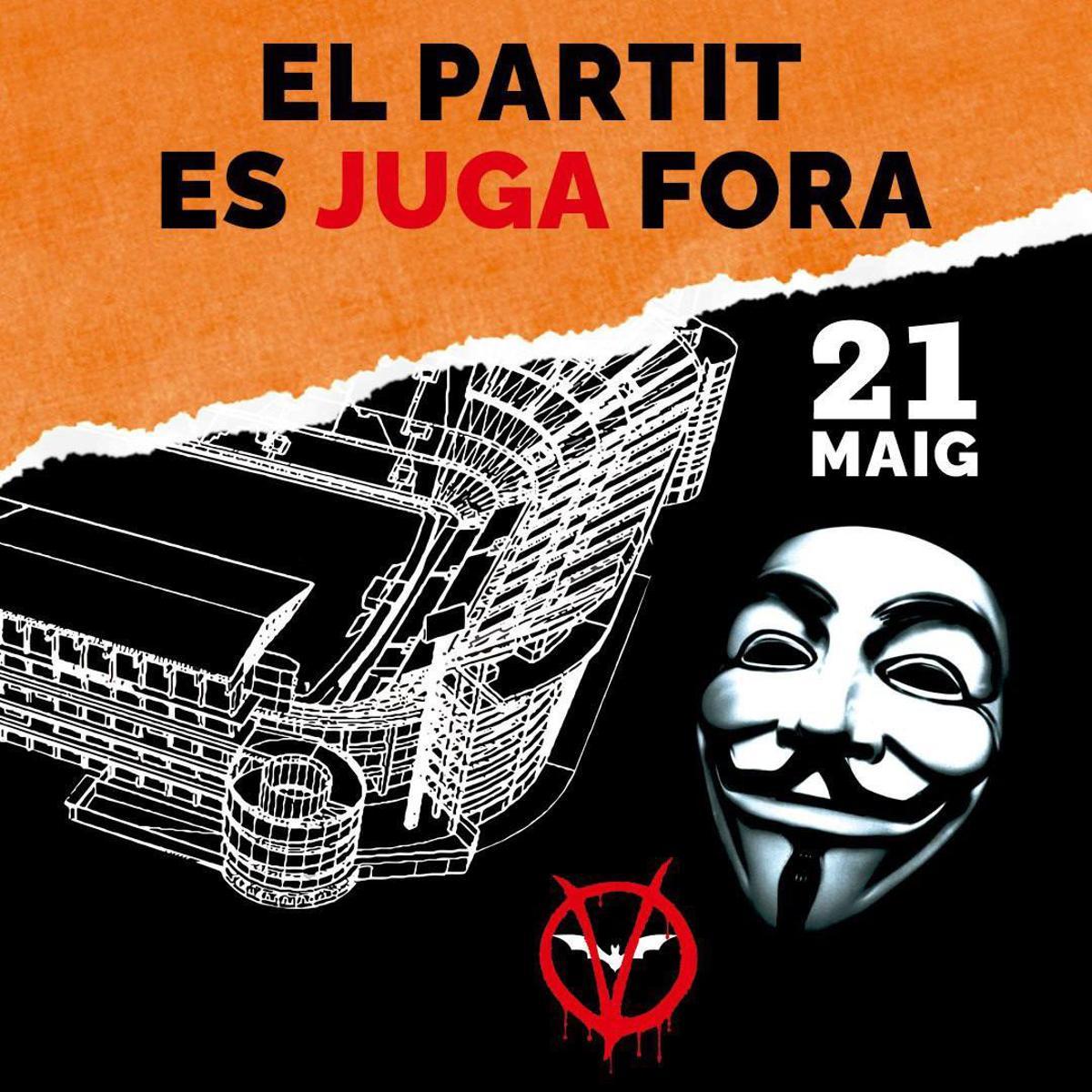 El partit es juga fora