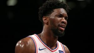 Joel Embiid, vigente MVP de la NBA, en una imagen de esta pasada temporada