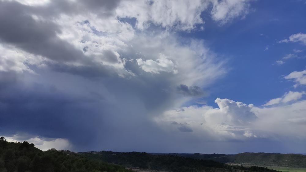 Tempesta al Solsonès.