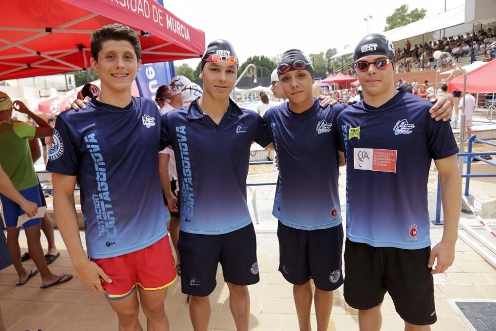 Campeonato de natación en Murcia Parque