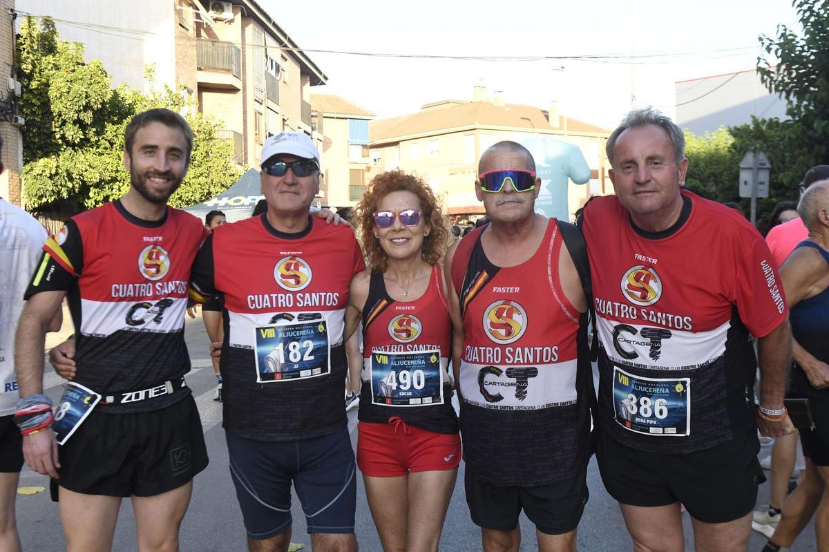 Las imágenes de la carrera noctura de Aljucer 2026
