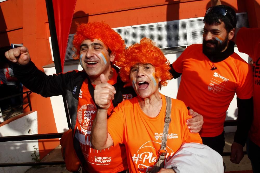 Llegada del Valencia Basket a la final de la Eurocup