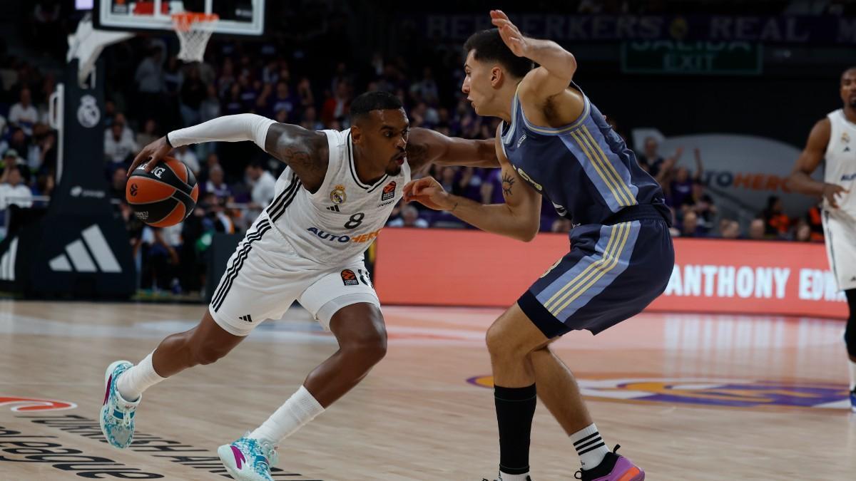 Xavier Rathan-Mayes fue clave para el Real Madrid en el inicio del tercer cuarto