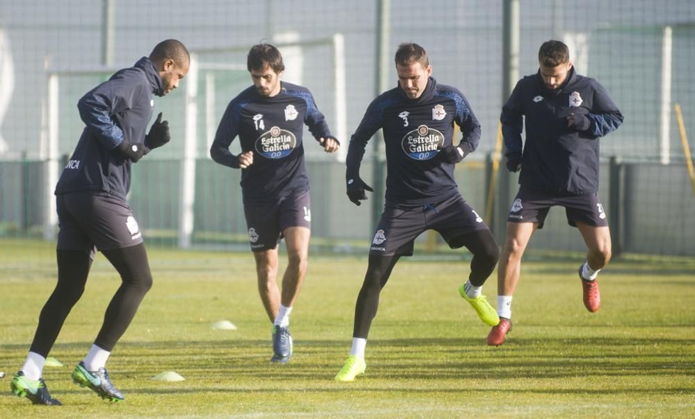 Última sesión antes del duelo ante Osasuna