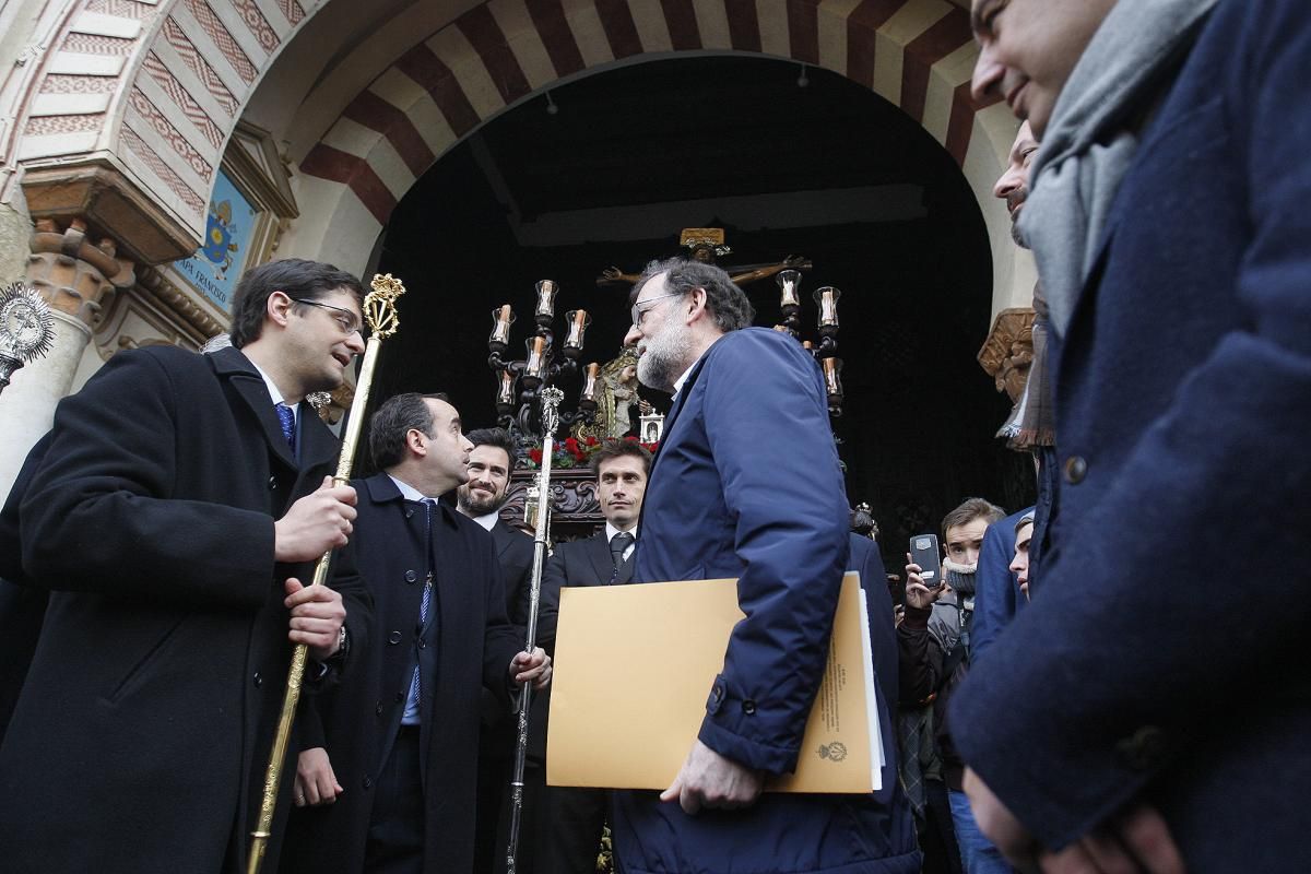 El paseo de Rajoy por el centro histórico de Córdoba