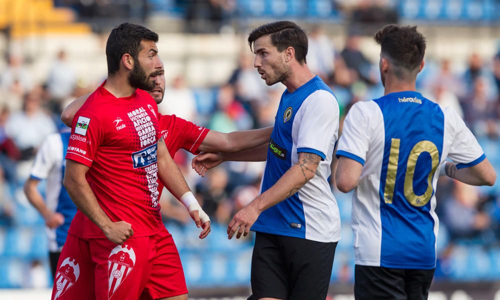 El Alcoyano asfixió la creación del Hércules, sobre todo en la segunda parte.