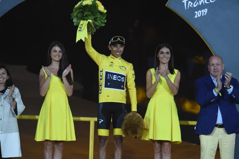 Egan Bernal, campeón del Tour de Francia