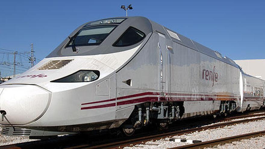 Un tren Talgo de Renfe.