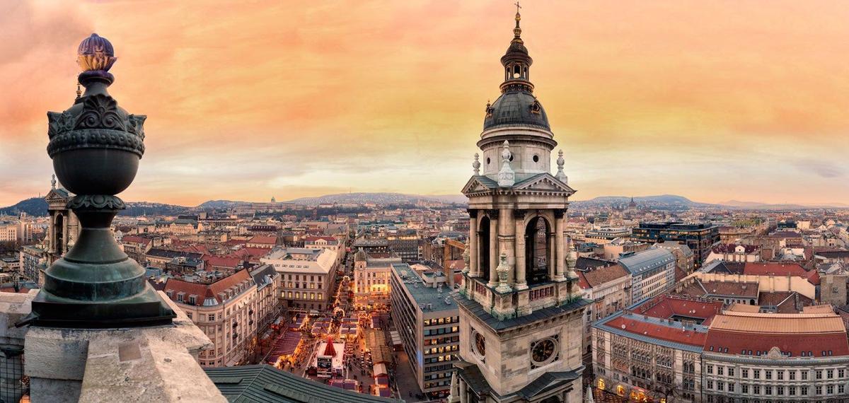 Budapest desde el aire